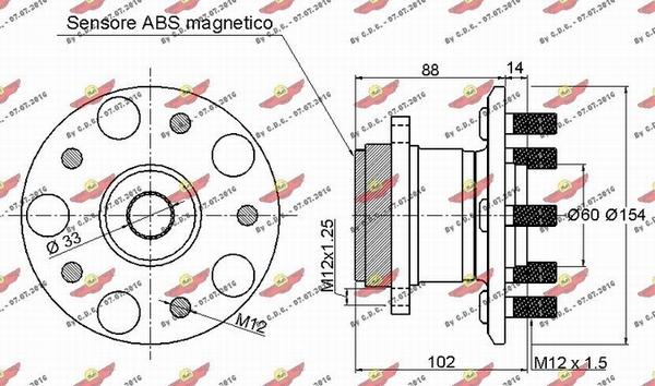 Autokit 01.98017 - Kit cuscinetto ruota autozon.pro