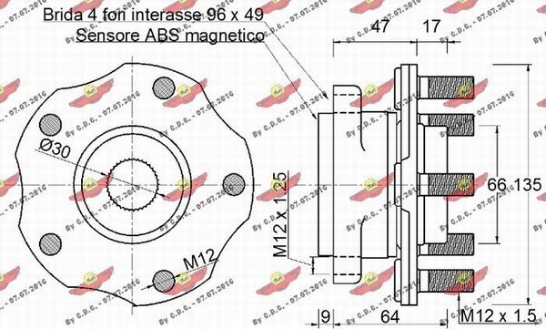 Autokit 01.98253 - Kit cuscinetto ruota autozon.pro