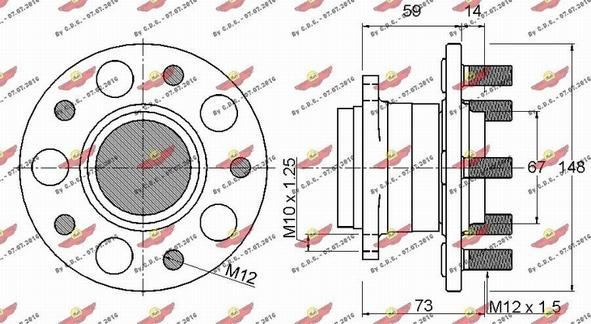 Autokit 01.97965 - Kit cuscinetto ruota autozon.pro