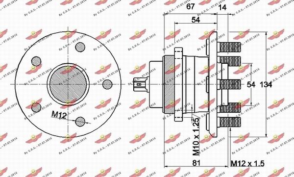 Autokit 01.97512 - Kit cuscinetto ruota autozon.pro