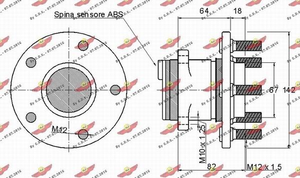 Autokit 01.97517 - Kit cuscinetto ruota autozon.pro