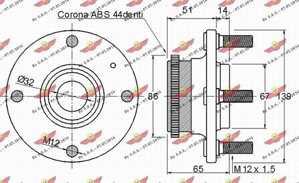 Autokit 01.97520 - Kit cuscinetto ruota autozon.pro