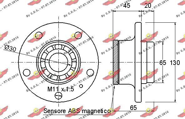 Autokit 01.97692 - Kit cuscinetto ruota autozon.pro