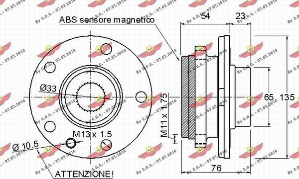 Autokit 01.97627 - Kit cuscinetto ruota autozon.pro