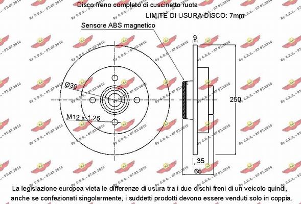 Autokit 01.97675D - Discofreno autozon.pro