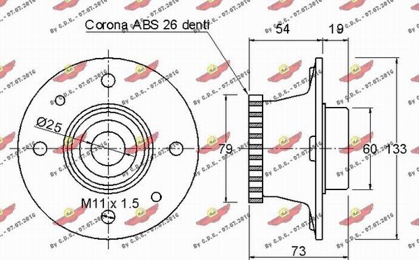 Autokit 01.97192 - Kit cuscinetto ruota autozon.pro