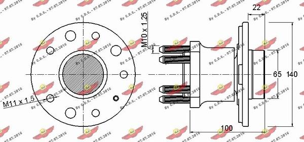 Autokit 01.97183 - Kit cuscinetto ruota autozon.pro