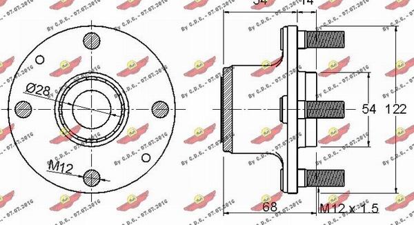 Autokit 01.97137 - Kit cuscinetto ruota autozon.pro