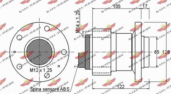 Autokit 01.97755 - Kit cuscinetto ruota autozon.pro