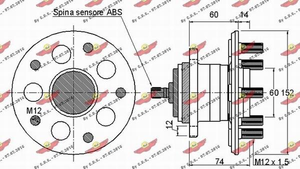 Autokit 01.97729 - Kit cuscinetto ruota autozon.pro