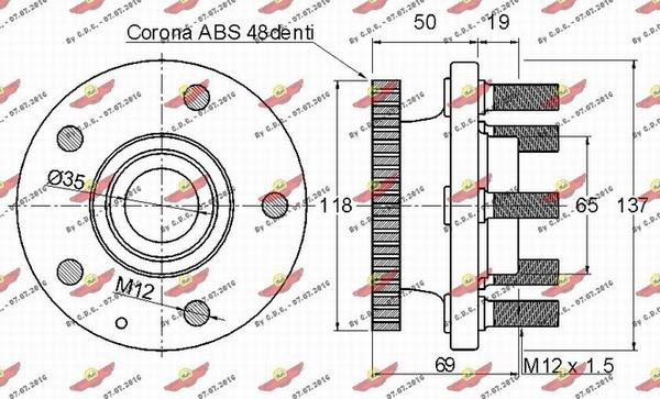 Autokit 01.804 - Kit cuscinetto ruota autozon.pro