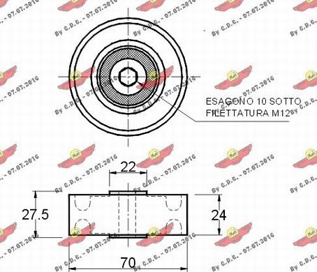 Autokit 03.173 - Galoppino / Guidacinghia, Cinghia Poly-V autozon.pro