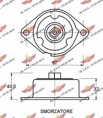 Autokit 03.80419 - Tendicinghia, Cinghia Poly-V autozon.pro