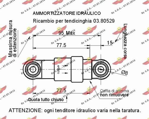 Autokit 03.80530 - Smorzatore vibrazioni, Cinghia Poly-V autozon.pro