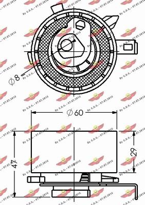 Autokit 03.80121 - Rullo tenditore, Cinghia dentata autozon.pro