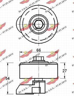 Autokit 03.80235 - Tendicinghia, Cinghia Poly-V autozon.pro