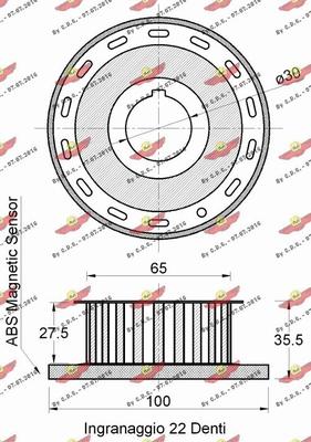 Autokit 03.81999 - Ruota dentata, Albero a gomiti autozon.pro