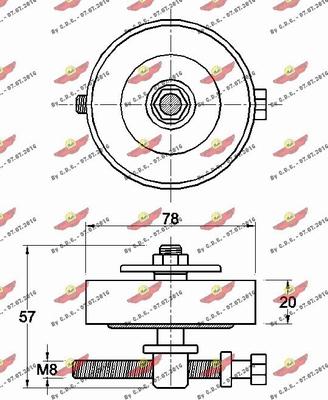 Autokit 03.81904 - Tendicinghia, Cinghia Poly-V autozon.pro