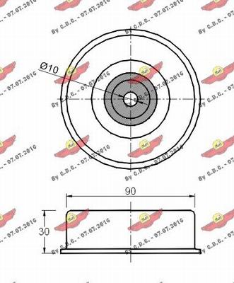 Autokit 03.81048 - Galoppino / Guidacinghia, Cinghia Poly-V autozon.pro