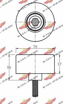 Autokit 03.81026 - Galoppino / Guidacinghia, Cinghia Poly-V autozon.pro