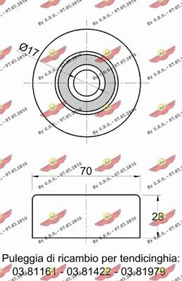 Autokit 03.81162 - Galoppino / Guidacinghia, Cinghia Poly-V autozon.pro