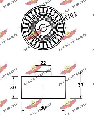 Autokit 03.81138 - Galoppino / Guidacinghia, Cinghia dentata autozon.pro