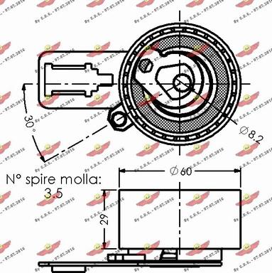 Autokit 03.81878 - Rullo tenditore, Cinghia dentata autozon.pro