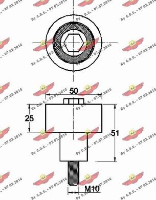 Autokit 03.81759 - Galoppino / Guidacinghia, Cinghia dentata autozon.pro