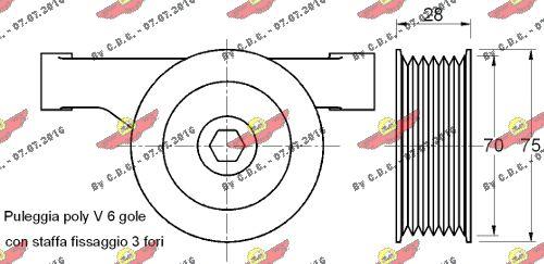 Autokit 03.82015 - Galoppino / Guidacinghia, Cinghia Poly-V autozon.pro