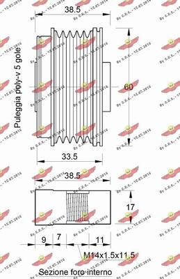 Autokit 03.82030 - Puleggia cinghia, Alternatore autozon.pro