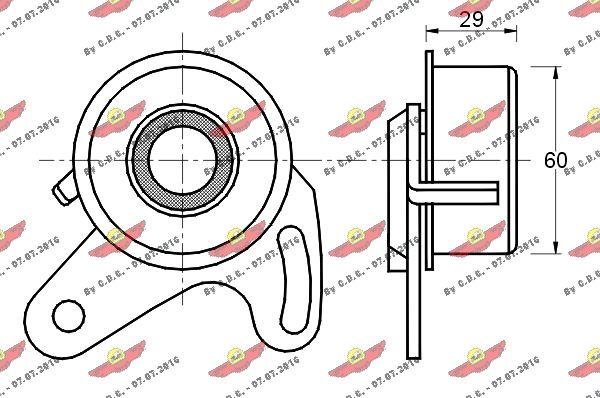 Autokit 03.385 - Rullo tenditore, Cinghia dentata autozon.pro