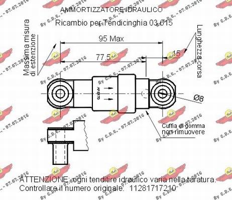 Autokit 03.220 - Smorzatore vibrazioni, Cinghia Poly-V autozon.pro