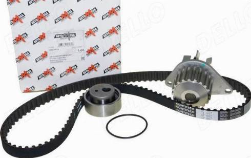 Automega 160004110 - Pompa acqua + Kit cinghie dentate autozon.pro