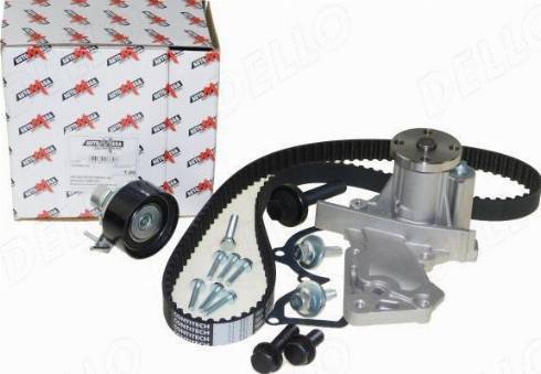 Automega 160006110 - Pompa acqua + Kit cinghie dentate autozon.pro