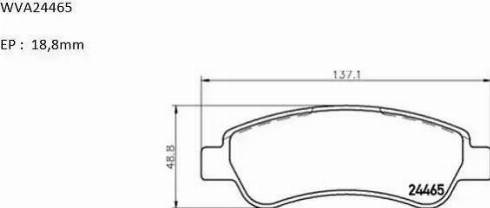 Automotor France ABP5469 - Kit pastiglie freno, Freno a disco autozon.pro