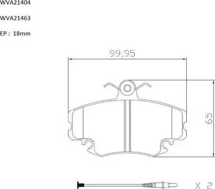 Automotor France ABP5070 - Kit pastiglie freno, Freno a disco autozon.pro