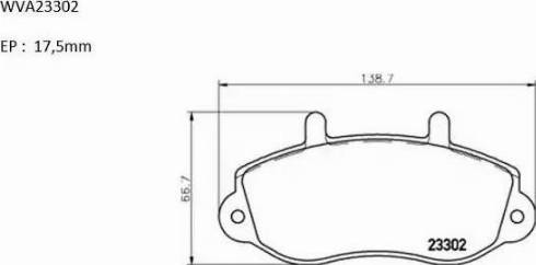 Automotor France ABP0104 - Kit pastiglie freno, Freno a disco autozon.pro