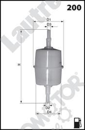 Automotor France LATE01 - Filtro carburante autozon.pro
