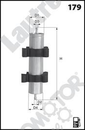 Automotor France LATG76 - Filtro carburante autozon.pro