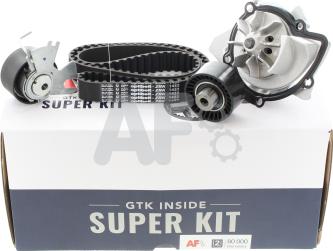 Automotor France STK1583 - Pompa acqua + Kit cinghie dentate autozon.pro