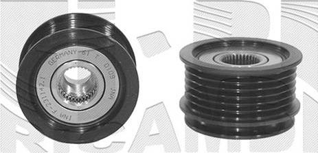 Autoteam A04124 - Puleggia cinghia, Alternatore autozon.pro