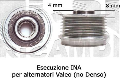 Autoteam A04880 - Puleggia cinghia, Alternatore autozon.pro