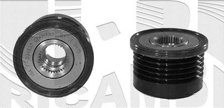 Autoteam A04228 - Puleggia cinghia, Alternatore autozon.pro