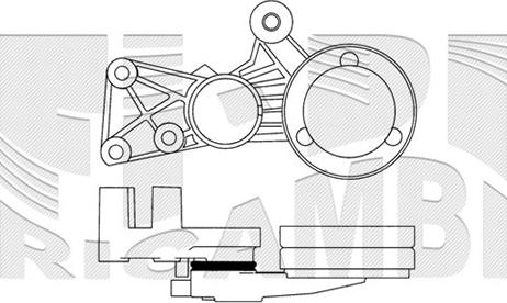 Autoteam A01472 - Tendicinghia, Cinghia Poly-V autozon.pro