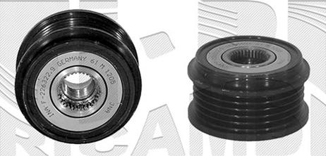 Autoteam A03852 - Puleggia cinghia, Alternatore autozon.pro