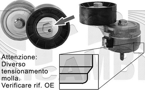 Autoteam A02644 - Tendicinghia, Cinghia Poly-V autozon.pro