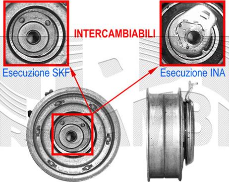 Autoteam A02108 - Rullo tenditore, Cinghia dentata autozon.pro