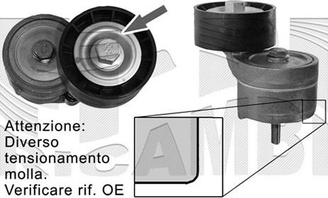 Autoteam A02208 - Tendicinghia, Cinghia Poly-V autozon.pro