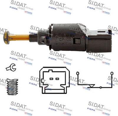 Autoteam E140071 - Interruttore luce freno autozon.pro