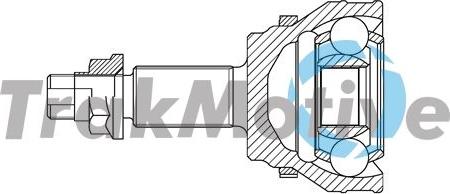 Autoteam G400841 - Kit giunti, Semiasse autozon.pro